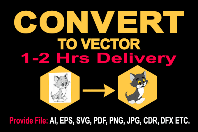 vector tracing low raster to convert printable