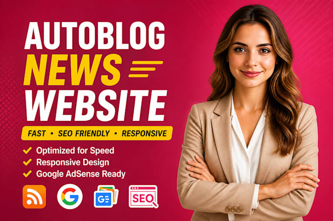 create an autoblog or autopilot automated news website adsense friendly