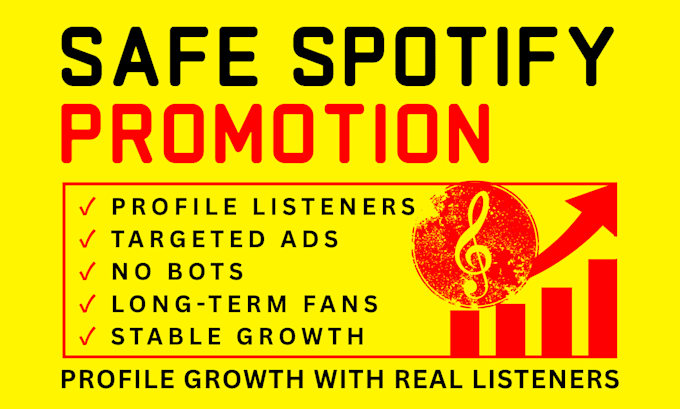 do spotify promotion to grow your profile with real listeners
