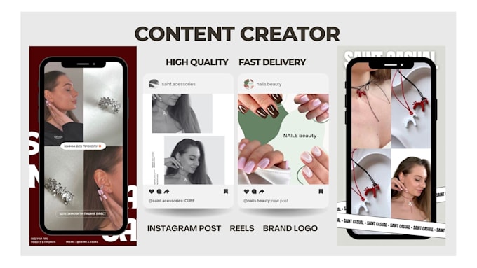 be your instagram content creator posts reels