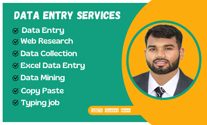 do data entry and copy paste job