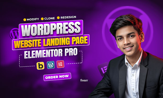 redesign, copy clone or wordpress website using elementor and astra pro