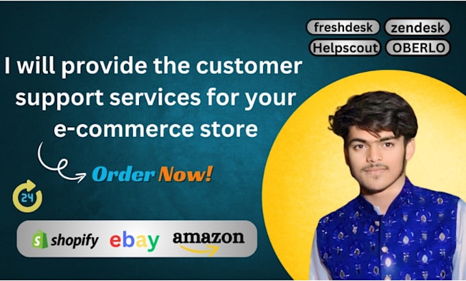 be your customer support agent for your ecommerce store