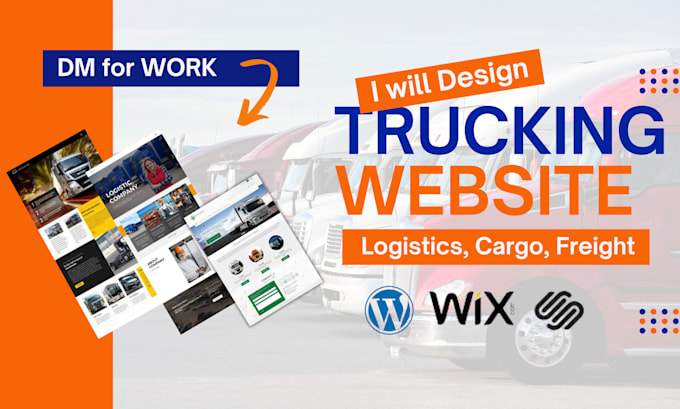 Design trucking logistics freight broker website by Logisticspro1