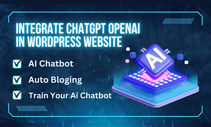 Intégrer l'api openai de chatgpt dans le chatbot ai du site web wordpress