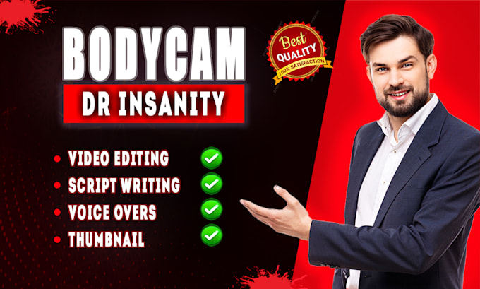 do bodycam, true crime, true crime videos like dr insanity