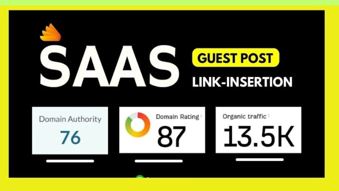 do saas guest post and saas link insertion on DR 93 websites