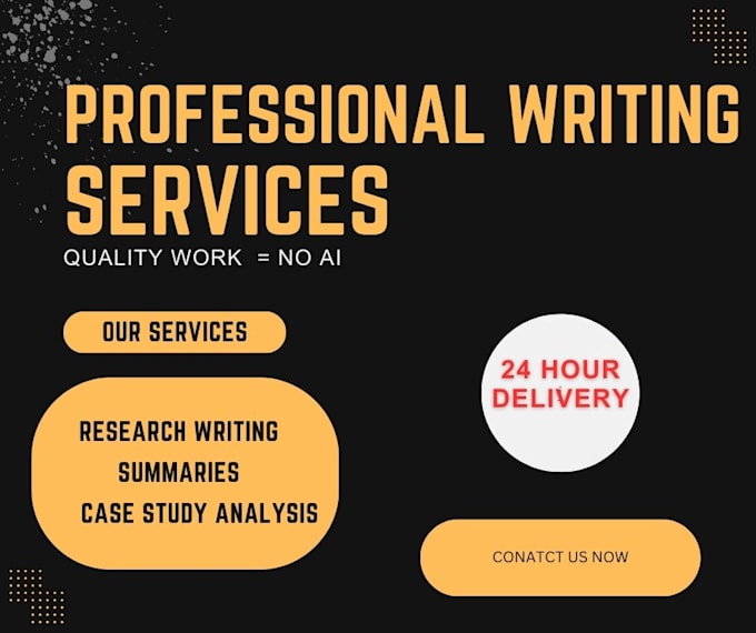 do research and summary writing,report, case study analysis, case study