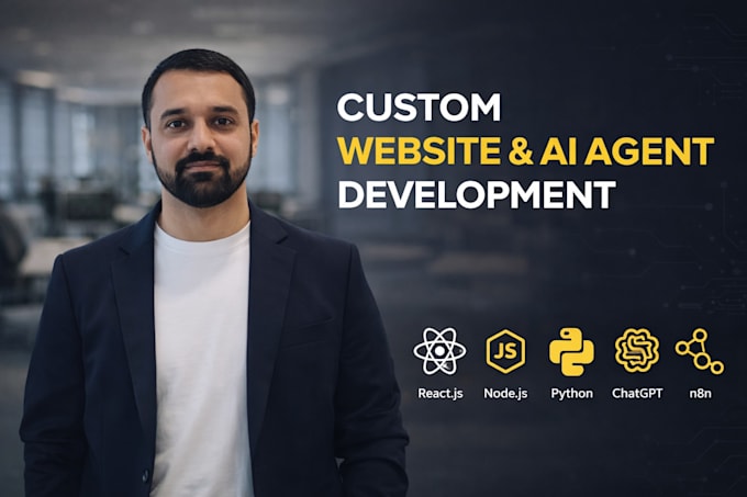 be full stack ai mern stack developer for web applications