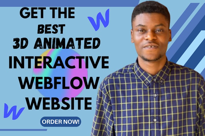 animated 3d webflow interactive website 3d spline animation gsap shopify website