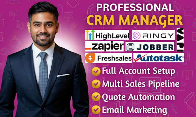 jobber ghl automation freshsales vapi ai ringy crm autotask zapier integration
