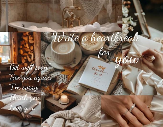 interweave for your heart a sad, poignant story