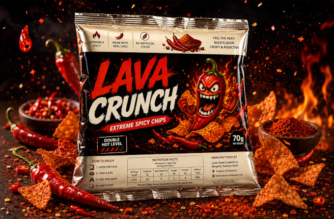 manually redesign ai packaging or labels into print ready vector files