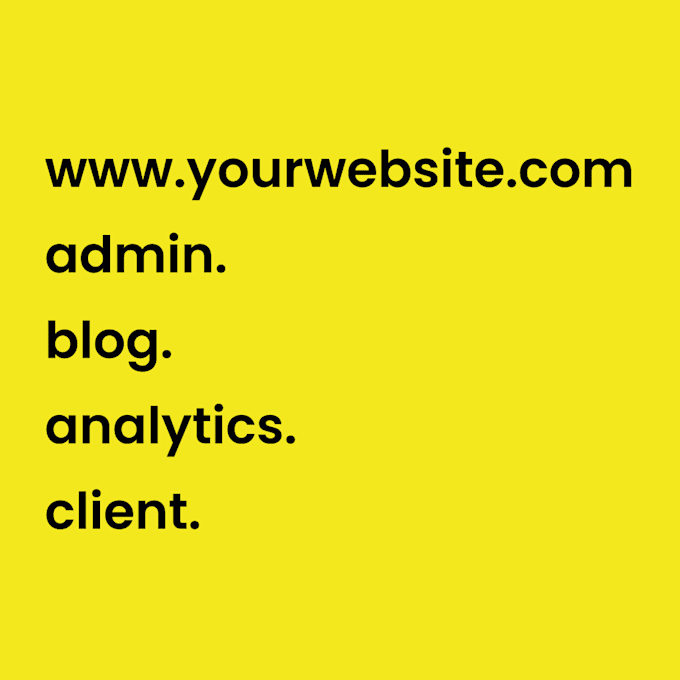 configure multiple subdomains for a single domain