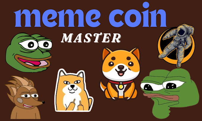 design meme coin art 2d meme animation crypto meme art website meme illustration