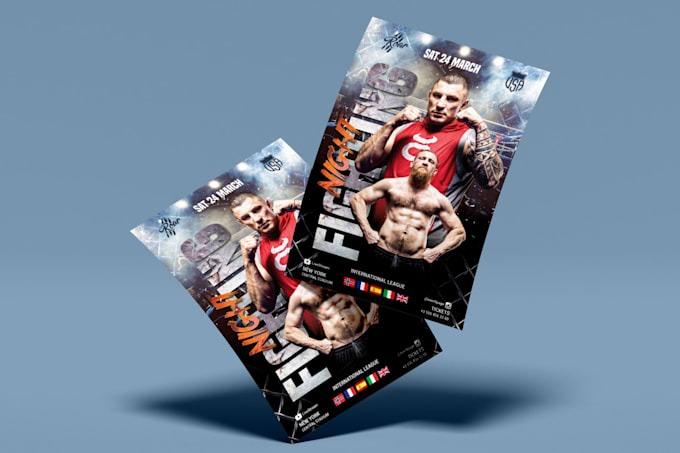 custom flyers or posters for event, business,party