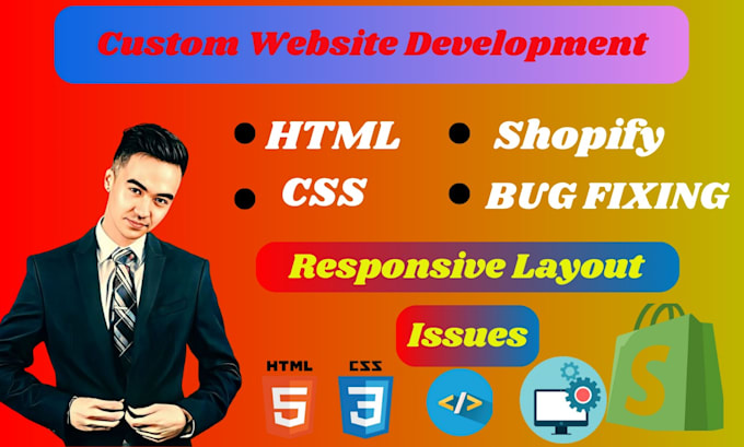 edit html, css, javascript on your webpage and shopify