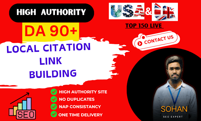 local citation backlinks for US businesses