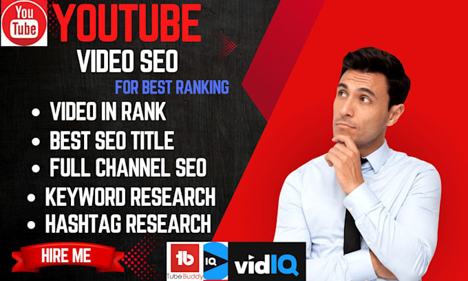 do the best youtube channel SEO and video promotion