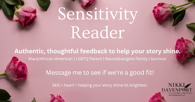 provide a nuanced sensitivity read for your novel or short story
