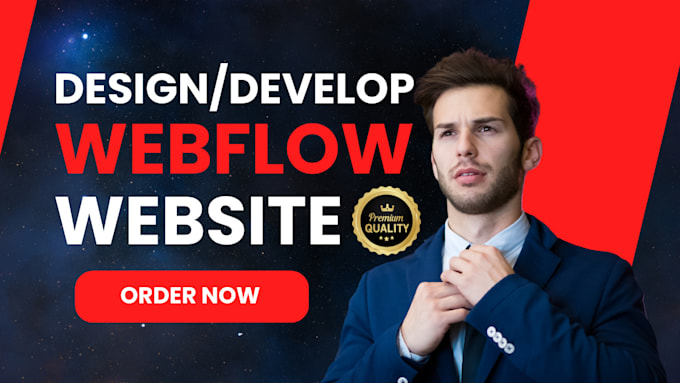design or develop luxury and premium webflow website