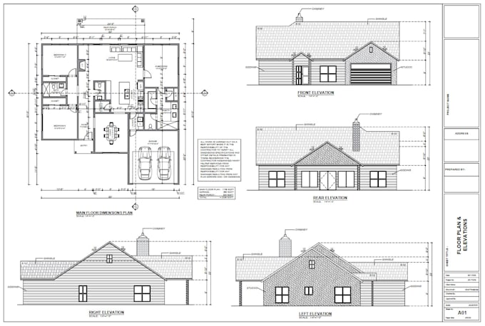 make architectural and construction set drawings in autocad