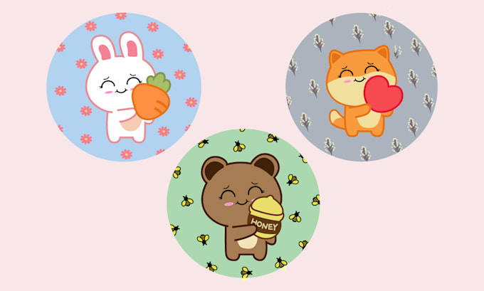 create a cute cartoon animal character