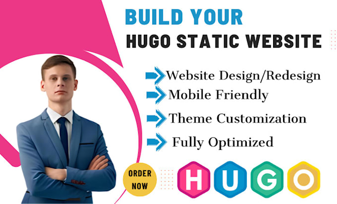 build hugo static website fix hugo website