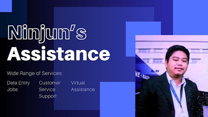 do data entry, customer service support and virtual assistance jobs