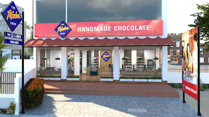 render your commercial interior and exterior perfectly