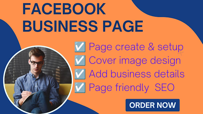 create and setup professional facebook business page for you
