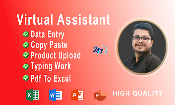 do data entry, copy paste, web research, product listing
