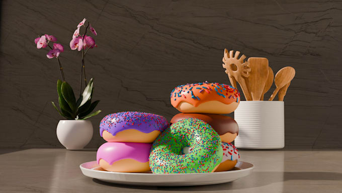 create high quality 3d rendering images using blender