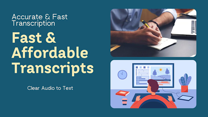 transcribe audio and do video transcription fast