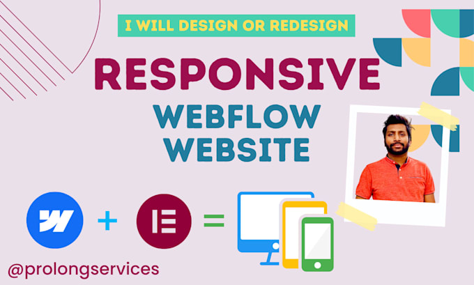 design beautiful responsive website in webflow