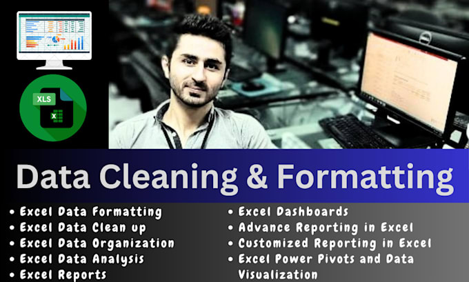 clean, format, merge, split, filter, analyze excel data