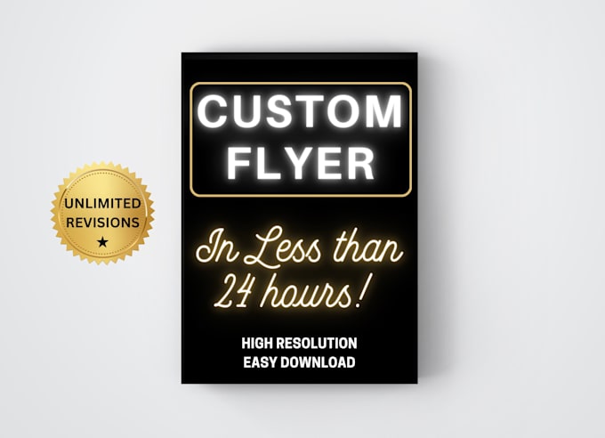 create a custom flyer for you
