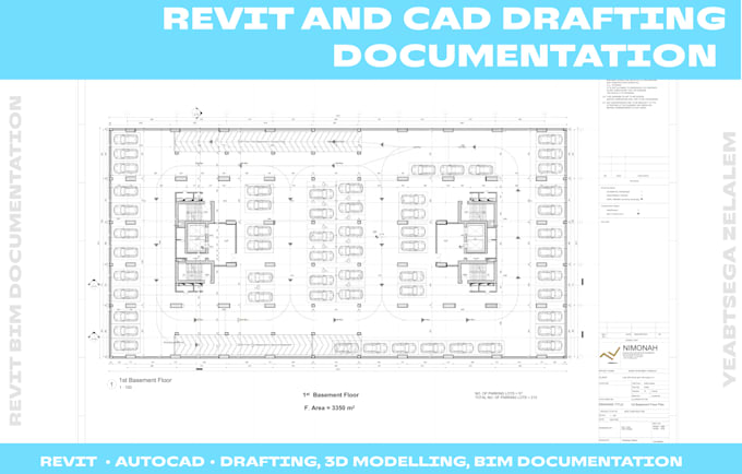 produce architectural drawings using revit