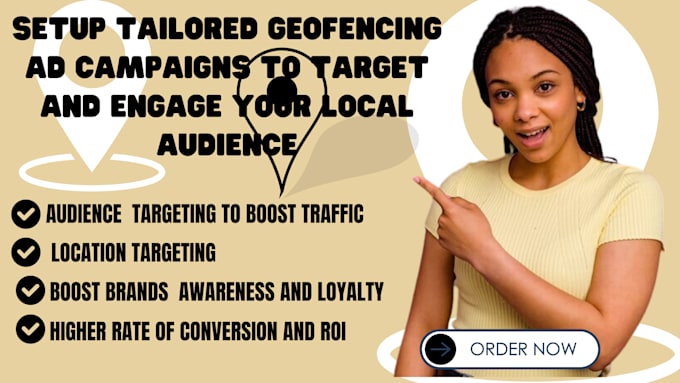 setup geofencing ads to target event location to increase conference awareness