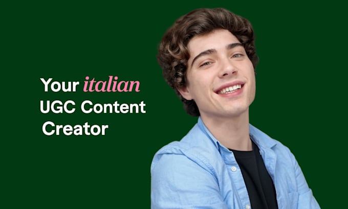 create ugc video ads in italian