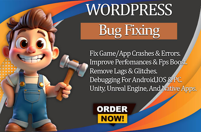 fix bugs, errors, and crashes in your unity game or app