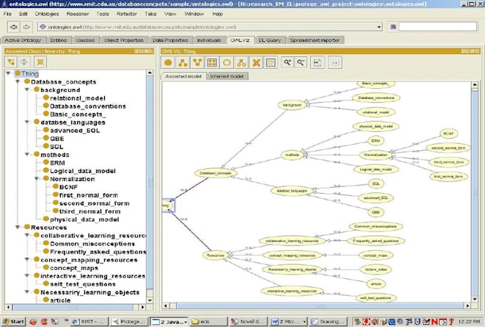 create an ontology using protégé