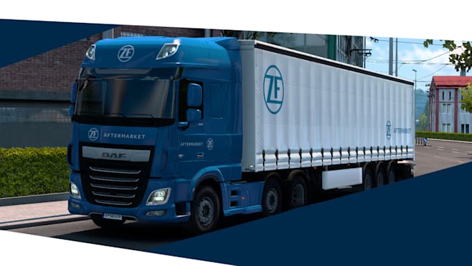 create a custom euro truck 2 ats beamng omsi and others skin