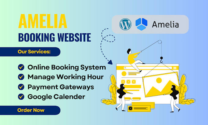 install amelia booking plugin and create appointment booking website with amelia