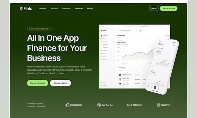 develop fintech app neobank app loan app investment app fintech website cash app