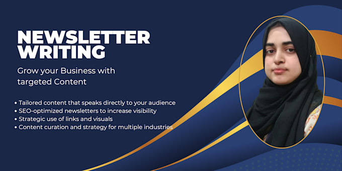 curate and write newsletter content for you