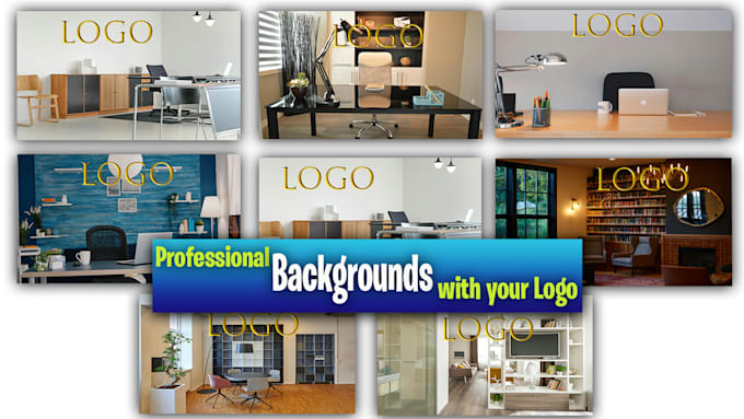 design virtual office background in 30 minutes