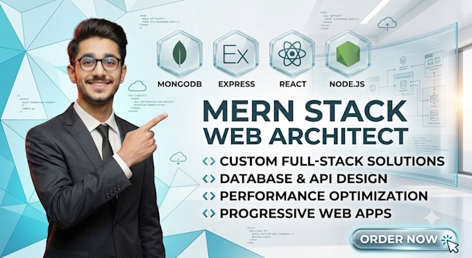 build a responsive business website using mern stack