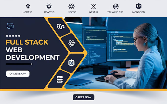 Professional full stack web developer nodej reactjs nextjs tailwind css ...