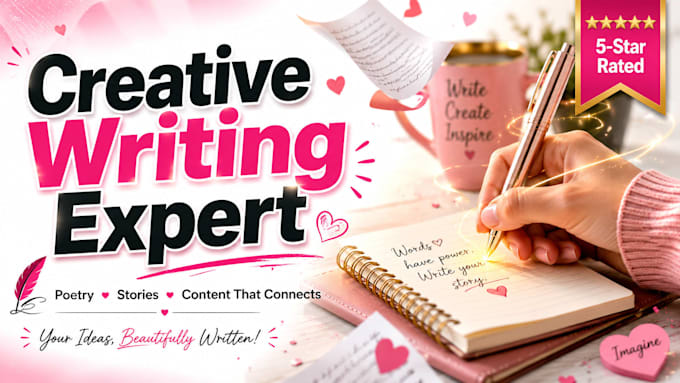write poetry, stories and creative content for you